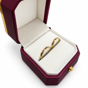 Aliança de Ouro 10k Modelo Tradicional 2g