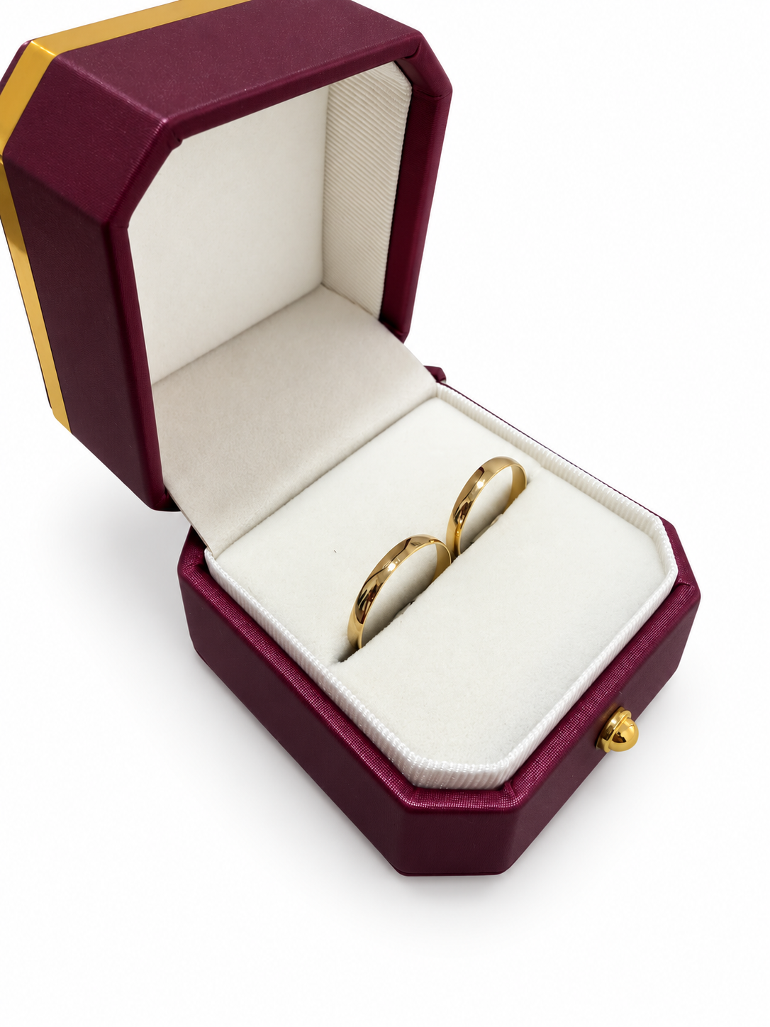 Aliança de Ouro 10k Modelo Tradicional 2g