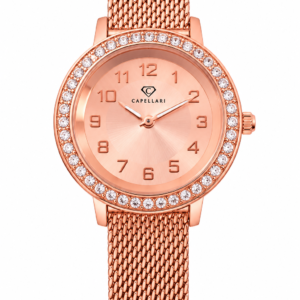 Relógio rose feminino Capellari