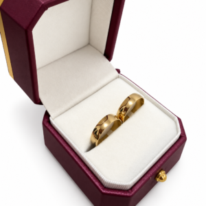 Aliança de Ouro 10k Modelo Tradicional 5g