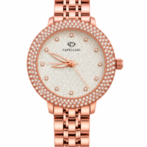 Relógio rose feminino Capellari