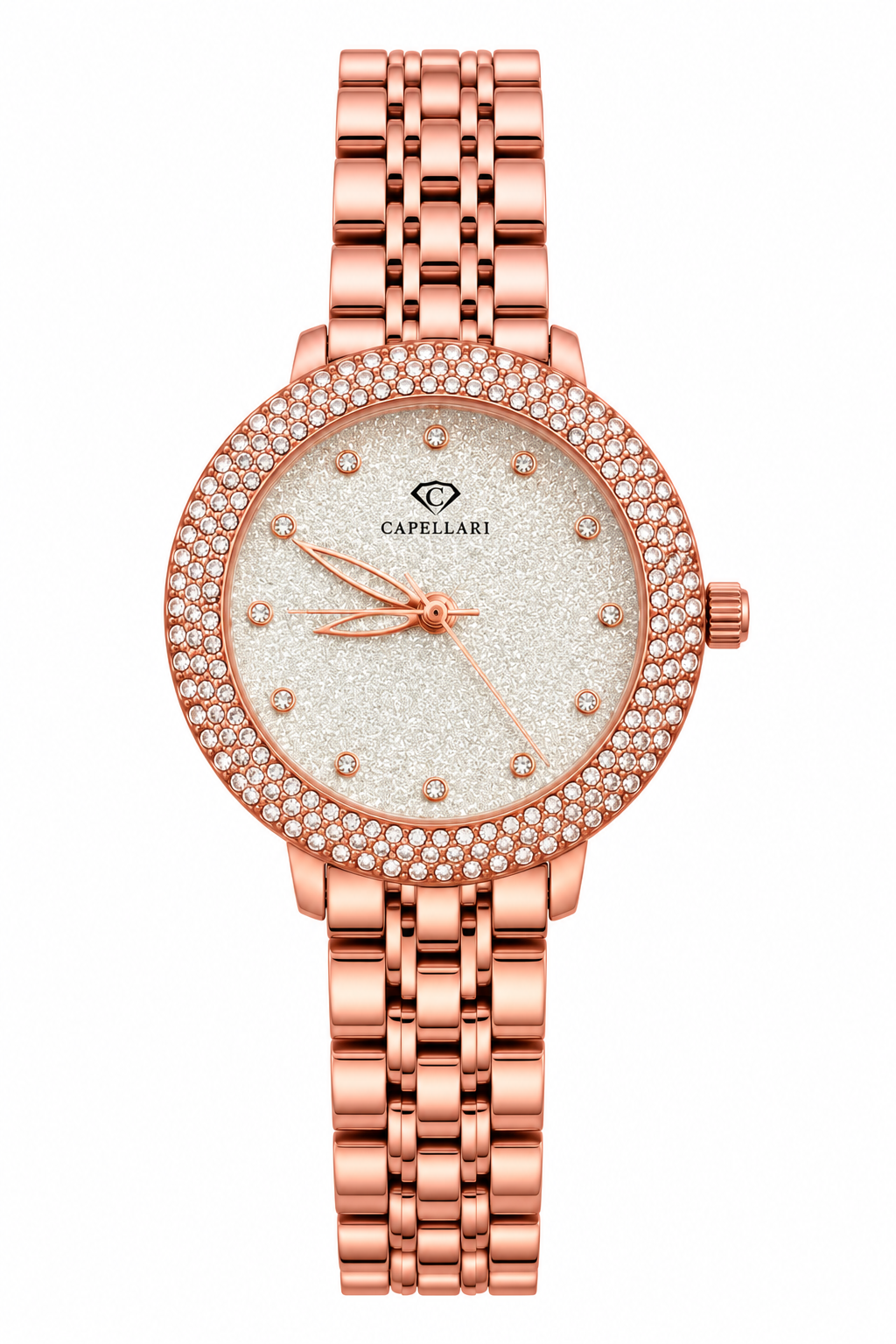 Relógio rose feminino Capellari