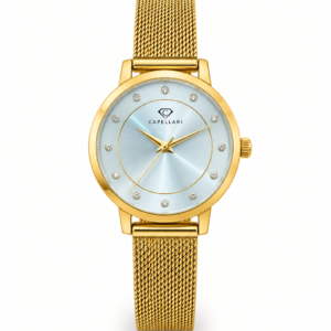 Relógio dourado feminino Capellari