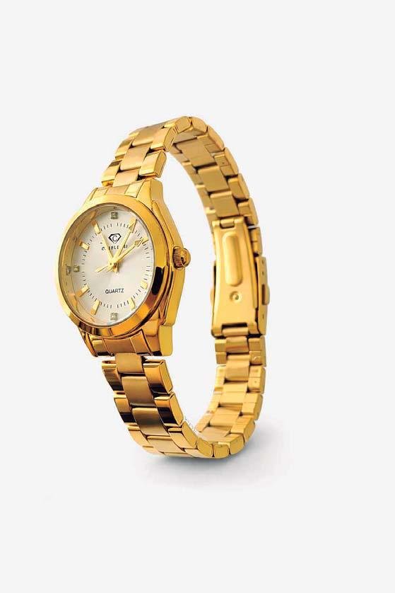 Relógio dourado Capellari - Imagem 3